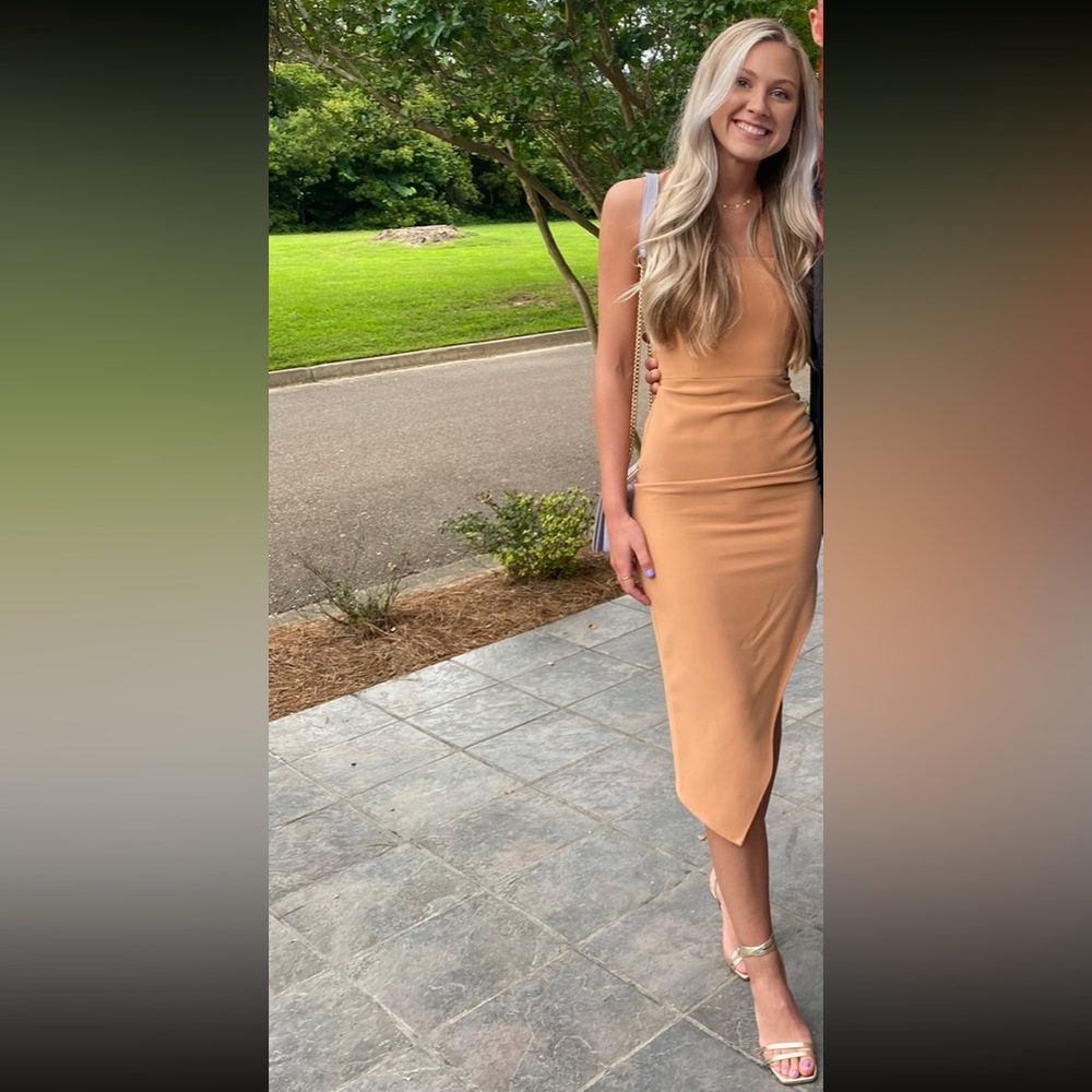 Gianni Bini Nude Midi Dress